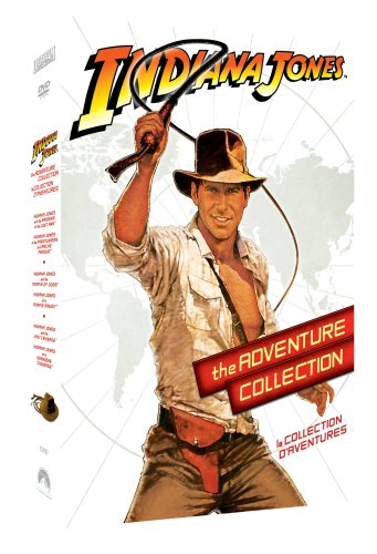 City Travel Guides Discounted  DVD : Indiana Jones - The Adventure Collection (Indiana Jones and the Raiders of the Lost Ark / Indiana Jones and the Temple of Doom / Indiana Jones and the Last Crusade)
