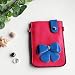 [Cherry's Secret] Colorful Leatherette Mobile Phone Pouch Cell Phone Case Clutch Pouch 