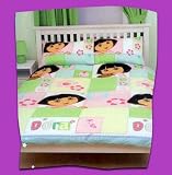 Dora The Explorer Buttons Double Duvet Cover Set