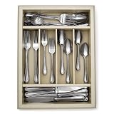 Lenox Butterfly Meadow 45-Piece Flatware Set with Ivory Caddy