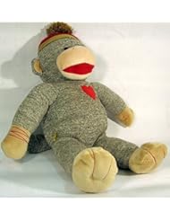 Toy: 18 Sock Monkey Plush by Build A Bear - Build a Bear