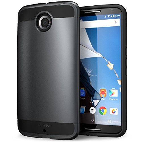 Nexus 6 Case, i-Blason Motorola Nexus 6 Case Unity Series 2 Layer [Ultra Slim] Armored Hybrid Cover with Inner Soft Case and Hard Outter Shell for Motorola Nexus 6 Phone (Black)