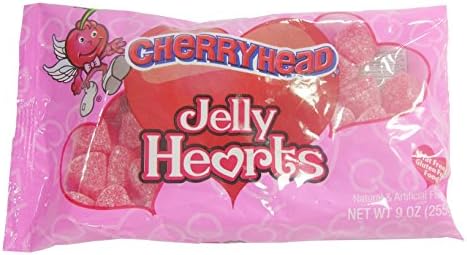 Ferrara CherryHead Jelly Hearts 9 oz Bag