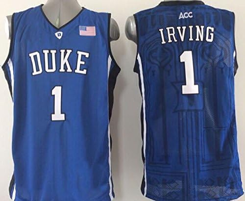 Men's Duke Blue Devils NO.1 IRVING Basketball Jersey NCAA Basketball Jersey for Men