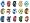 image Bundle Monster 100pc Lot Silver Lampwork Murano Glass European Mix Beads - Compatible with Pandora, Chamilia, Troll, Biagi