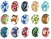 100pc Lot Silver Lampwork Murano Glass European Mix Beads - Compatible with Pandora, Chamilia, Troll, Biagi