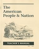 American People & Nation Teachers Manual