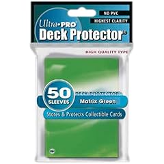 Ultra Pro Deck Protector Matrix Green (81583) - Sammelkartenzubeh�r