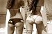 Beach Bums (Girls On Beach) Art Poster Print - 24 X 36