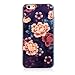 Johncase [Floral Print Series] Soft TPU Ultra Slim Shock Absorption Bumper Anti-Scratch & Fingerprint & Oil Stain case for iphone 6 6s with screen protector & Capacitance pen