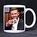 Novelty Design Custom Justin Timberlake & Jimmy Fallon Mug 11 Oz White Coffee Mug Tea Cup Twin Sides Printing-0383