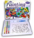 Charming Paint-By-Number-Set Is Ideal For Learning The Basics Of Painting