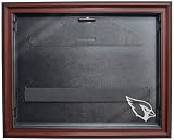 NFL Arizona Cardinals Removable Face Jersey Display -Mahogany with Museum Quality UV Upgrade