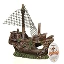 Marina Ornament Sunken Galleon, Small