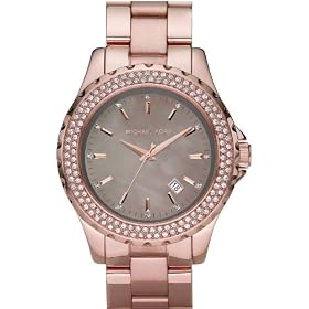 Michael Kors MK5453 Women's Glitz Rose Gold Watch