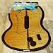 Gamer Graffix Guitar Hero Wooden Skin Wood Design