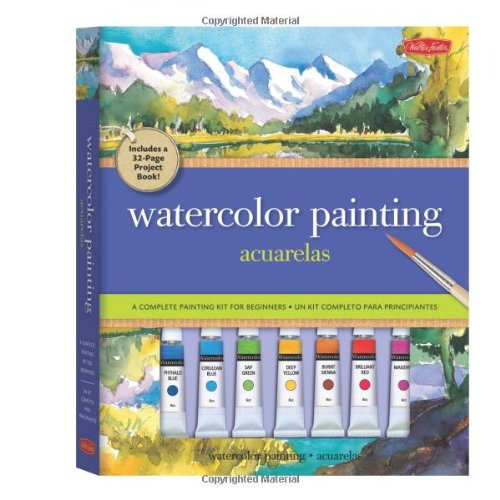 Watercolor Painting: A complete painting kit for beginners