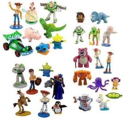 Toy Story Deluxe action figure play set of 29 pvc figurine. Woody Buzz Lotso, peas in a pod, etc