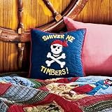 Company Kids Treasure Map Decorative Pillow