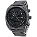 Diesel Men's DZ4223 Stainless-Steel Quartz Watch with Black Dial
