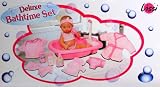 Lissi Baby Puppe 38cm Set mit Badepuppe, Badewanne und Zubehör