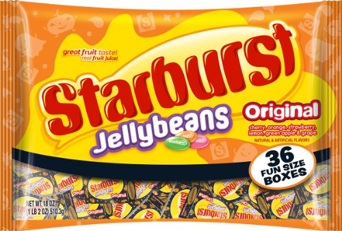 Starburst Mini Boxes, Jelly Beans, 36 Count