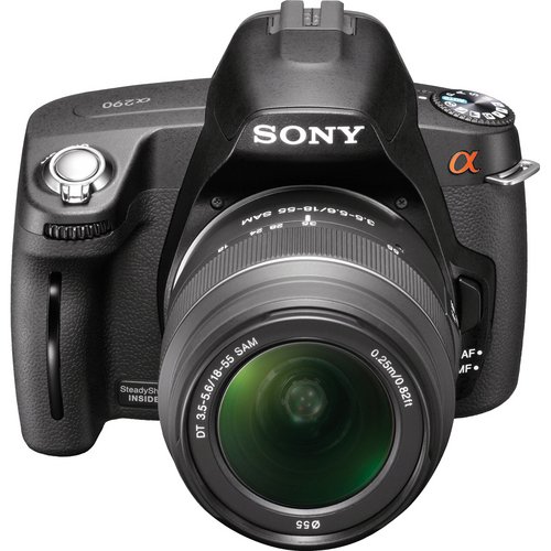 Sony DSLRA290L DSLR-A290L 14.2MP Digital SLR Camera Kit With 18-55 Lens