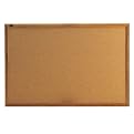 Quartet Cork Bulletin Boards, 3 x 2 Feet, Oak Finish Frame (303)
