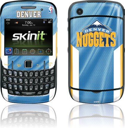 Skinit Denver Nuggets Vinyl Skin for BlackBerry Curve 8530