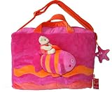 Kids Travel Bag, Sea Collection-pink. 16" x 11" x 6"