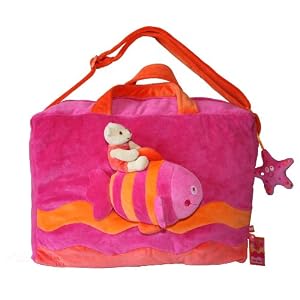 Kids Travel Bag, Sea Collection-pink. 16