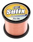 Sufix USA Superior Premium Mono Pink 1lb Spool 100lb Test 545yd