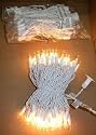 5 Sets - Bright 100 Clear/white Christmas Wedding Lights 120 Feet