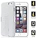 iPhone 6 Plus Case (5.5 inch),ULAK Hybrid High Rubber Combo Kickstand Hard Cover Case for iPhone 6 Plus 5.5 inch With Locking Swivel Belt Clip Holster (White)