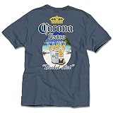 Corona Short Sleeve Bucket List T-Shirt SLATE BLUE Md