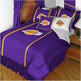 Bundle-43 Los Angeles Lakers Sideline Comforter Size: Twin
