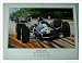 Gurney Eagle, the Grand Prix of Belgium 25th Anniversary Racing Print Signed By Dan Gurney