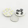 Disc Type G4 Base Side Pin 10 SMD LED, 10 Watt Holagen 140 Lumen Bulb Replacemnt For RV Camper Trailer Boat Marine Warm White, 1109WW