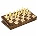 Toys : Travel Magnetic Walnut Chess Set