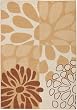 Surya Rustica 2-Feet 3-Inch by 4-Feet 3-Inch Rug, Orange
