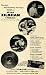 1956 Print Ad Avedis Zildjian Cymbals Drums - Original Print Ad