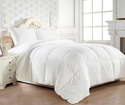 Peter Home Series Goose Alternative Reversible Comforter (Duvet) All Sizes Available In 4 Colors Gray / Black Full/Queen