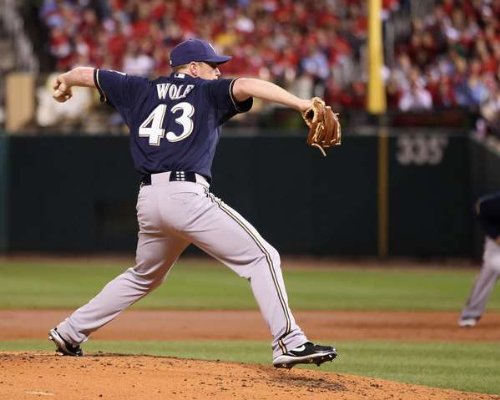 Randy Wolf, Milwaukee Brewers, NLCS Game 4, 10/13/2011