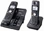 Panasonic KX-TG6052B 5.8 GHz FHSS Expandable Digital Cordless Phone System with 2 Handsets