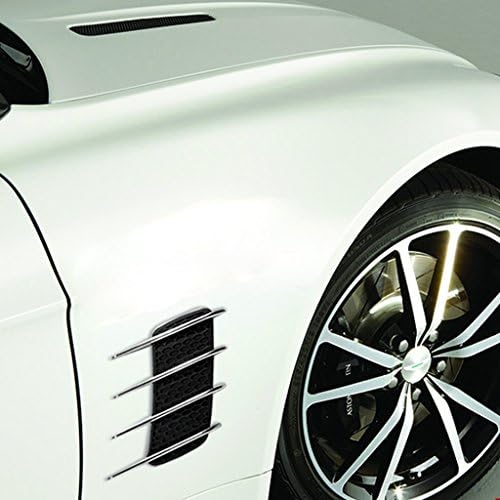 Yuanxia ABS shark gills side vents car stickers