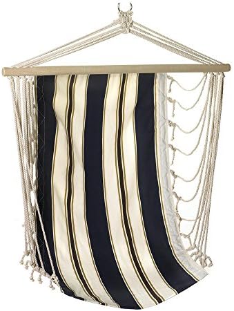Navy Striped Hanging Chair