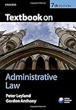 Textbook on administrative law