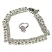 Toe Ring Sterling Silver Jewelry Anklet in Pair 71 gms. 9.5 inches (anklts518)