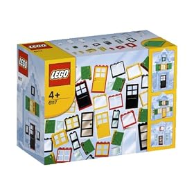 Lego - 6117 - Jeu de construction - Creative Building System - Portes et fen�tres LEGO