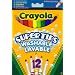 Crayola Supertips Washable - Pack of 12